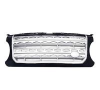 Griglia Radiatore Per Land Per Rover Per Discovery 4 LR4 L319 2010 2011 2012 2013 Griglia Paraurti Anteriore Esterna Superiore 10-13 Griglie Corsa Griglia Parafango Anteriore(Argento)