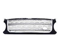 Griglia Radiatore Per Land Per Rover Per Discovery 4 LR4 L319 2010-2013 Per Griglia Paraurti Anteriore Esterna Superiore 10-13 Griglie Corsa Griglia Per Paraurti Anteriore(Argento)