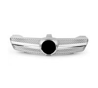 Griglia Radiatore Per Mercedes Per Benz Classe CLS W219 CLS350 CLS500 CLS550 CLS55 SLS600 2005-2008 Griglia Anteriore Paraurti Superiore Cofano In Rete Stile AMG Griglia Parafango Anteriore(Argento)
