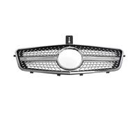 Griglia Radiatore Per Mercedes Per Benz Per Classe E Per W212 2010 2011 2012 2013 2014 2015 Griglia Auto Nera Argento Diamantata(10-13 DIA3)