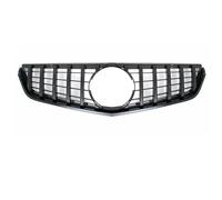 Griglia Radiatore Per Mercedes Per Benz Per W207 2010-2013 E250 E300 E350 Nero Lucido GTR Stile Racing Griglia Cromata Argento Paraurti Griglia Auto(Nero lucido)