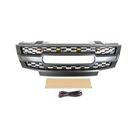 Griglia Radiatore Per NISSAN Per Frontier/Navara D40 2009-2016 Griglia Paraurti Anteriore Griglia Accessori Di Modifica Decorazione Griglia Da Corsa Grille Anteriore(With LED lights)