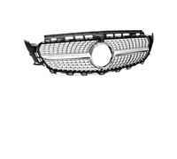 Griglia Radiatore Per W213 Per C238 A238 Per Classe E E300 E200 E260 2016-2020 Griglia Paraurti Anteriore Griglia Cofano Abbinata Per E63 Per GT Stile Diamante(Diamond Silvery)