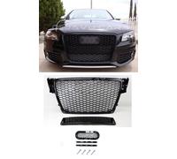 Griglia radiatore RS4 Look per Audi A4 B8 S4 Sline Limo Avant nero