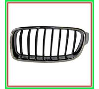 Prasco Griglia radiatore sinistra BMW Serie 3 F30/F31 2011-2014 Sport cromata nera SX 51137260497
