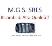 GRIGLIA RADIATORE SINISTRA SX CROMATA/CROMATA/NERA LUCIDA BMW S1 (07/11)