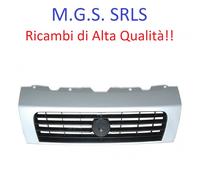 GRIGLIA RADIATORE VERNICIATA ARGENTO/NERA PER FIAT DUCATO 08/06 - 05/14