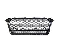 Griglia Radiatore Wabendesign Argento Nero Completo Adatto A per Audi A5 F5 Nic
