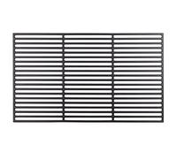 Griglia rettangolare in ghisa, 67 x 40 cm, smaltata, griglia in ghisa, griglia per barbecue, accessori per barbecue, barbecue