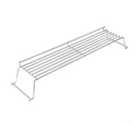 Griglia riscaldante in acciaio inox per Weber Genesis 300 Series E310 E320 S310 - Parte di ricambio 65054 81323 - Griglia superiore per barbecue da 66,9 pollici, finitura argento