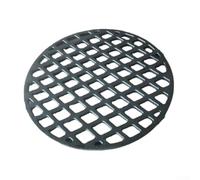 Griglia rotonda in ghisa con fori compatibile con supporto centrale dinamico e barbecue Nestor da 30 cm, nero