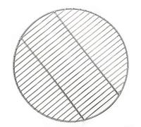 Griglia rotonda per barbecue, rete di ricambio in acciaio inox, resistente, griglia per barbecue all'aperto per barbecue a pellet, gas e carbone (38 cm)