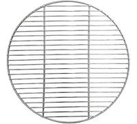 Griglia rotonda per barbecue, rete per barbecue all'aperto, cottura a rete, rete di ricambio in acciaio inox, per cucinare all'aperto, pellet, gas, carbone