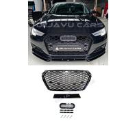 Griglia RS4 Look per Audi A4 B9 S4 Sline berlina Avant griglia a nido d'ape g...
