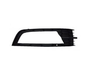 Griglia sinisra paraurti anteriore per skoda octavia 2013- con sede fendinebbia