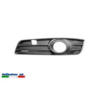 GRIGLIA SINISTRA NERA SEMIAPERTA PARAURTI CON SEDE FENDINEBBIA AUDI A3 8P 2008->