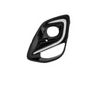 Griglia Sinistra Paraurti Anteriore Nera Lucida Con Sede Fendinebbia Compatibile Per Puma Dal 2019 Codice Originale 2461496 Con Modanatura Cromata