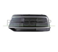 Griglia Sinistra Paraurti Grigio Lucido Scuro Per Audi Q5 (80a) 2017-2020 Sx