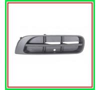 Griglia Sinistra Paraurti Nera-Chiusa Skoda-Roomster-Mod. 09/06-02/10