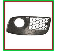 Griglia Sinistra Paraurti Nera-Con Sede Fendi-Aperta Vw Golf V Gti-(Anno 2004-20