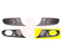 2x Griglie paraurti VAN WEZEL Davanti S+D per VW GOLF 6, GOLF 6