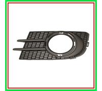 Griglia Sinistra Paraurti Nera Con Sede Fendi-Con Fori Cornice Mod Sport 18 Vw T