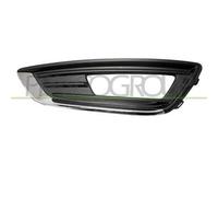 Prasco Griglia paraurti FD4302134 Sinistra Nera con modanatura cromata per Ford Focus 2015-2018