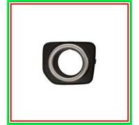 Griglia Sinistra Paraurti Nera Goffrata-Con Sede Fendi-Con Cornice Argento Land