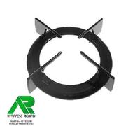 GRIGLIA SMALTATA NERA 1 FUOCO PER ARISTON INDESIT 16,5x11,3x4,5 cm PROMO X2