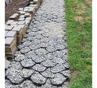 Griglia spessa 5,1 cm, sistema di stabilizzazione della ghiaia espandibile e pieghevole, per vialetti, patii, camper, parcheggi, piste e giardini - e versatile