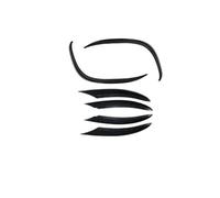 Griglia Splitter Paraurti Anteriore Per Auto Profilo Parabrezza Per Mercedes Per Benz Classe C C200 C260 W205 S205 AMG 2019+(Trim and wind knife2)