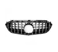griglia sport Per Benz W213 2016 2017 2018-2020 E63 S Per AMG Modello GT Griglia Anteriore Argento Nero Paraurti Presa D'aria Cofano A Maglie(Silver)