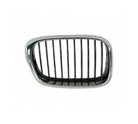 griglia sport Per BMW E39 Series Modelli 1997 1998 1999 2000 2001 2002 2003 51137005837 51137005838 Design Della Griglia Anteriore Cromata-nera(Right)
