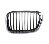 griglia sport Per BMW E39 Series Modelli 1997 1998 1999 2000 2001 2002 2003 51137005837 51137005838 Design Della Griglia Anteriore Cromata-nera(Left)