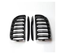 griglia sport Per BMW E90 E91 2005 2006 2007 2008 Griglia Anteriore Doppio Rene Nera Lucida Paraurti Auto Doppia Stecca Sportiva