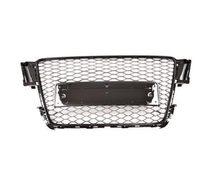 Griglia Sportiva Cool Grill Nera Lucida Compatibile Con Audi A5 8T Dal 07-1