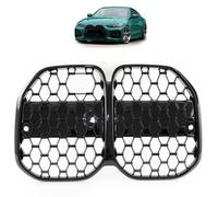 Griglia Sportiva Frontale LLCTOOLS Nero Lucido Compatibile con BMW 4