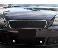 Griglia Sportiva MESH - Cornice Cromata Opaca Nera per VOLVO S40 V50 2004 - 2007
