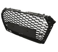 Griglia Sportiva Nera Con Portatarga Compatibile Con Audi A4 B9