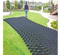 Griglia stabilizzatore flessibile per ghiaia, 6 m x 7 m, base di drenaggio per pavimentazione in ghiaia, facile installazione per vialetti, patii e magazzini, soluzione di supporto a terra resistente.