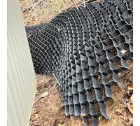 Griglia stabilizzatore per ghiaia profonda da 5,1 cm, rete di stabilizzazione del suolo per vialetti, muri di sostegno e paesaggistico Sistema di rinforzo della ghiaia durevole per un maggiore