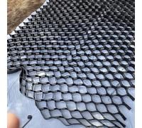 Griglia stabilizzatore per ghiaia resistente, 5 cm / 2in, per prato, giardino, vialetto e sentiero, rinforzo nero durevole a nido d'ape per il riempimento di rocce e il controllo dell'erosione del