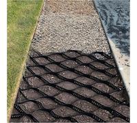 Griglia stabilizzatore per terreno resistente, 5 cm, per ghiaia, erba, cemento e sabbia, carico 816,5 kg, ideale per paesaggistica vialetti e sentieri, disponibile in lunghezze da 0,9 m a 9,1 m