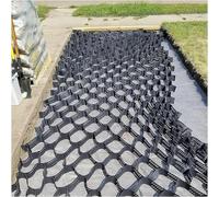 Griglia stabilizzatrice per Ghiaia ad Alta Resistenza con Fori di drenaggio - Griglia geotermica Resistente per vialetti, sentieri, Garage, Giardini e marciapiedi - Migliora la stabilità e i