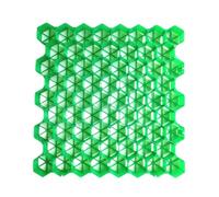 Griglia stabilizzatrice per vialetti - 12 Pezzi di Tappetino in plastica per Ghiaia ed Erba, Ideale per rinforzare la Base di Un capanno, Perfetto per sentieri e patii (Altezza 7 cm)