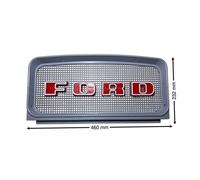Griglia Superiore Calandra Trattore Ford 2000, 3000- Rif.81823928- 460x232
