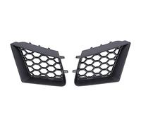 Griglia Superiore Paraurti Anteriore Nero perCordoba 6L Dal 2002 Al 2009, 2 Pezzi, Materiale ABS Resistente, Sostituzione Diretta