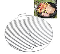 Griglia Tonda Distribuzione Calore Efficiente per Barbecue Campeggio 44 5cm Acci