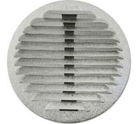 Griglia Tonda In Metallo Con Molle E Rete D.80-140 Mm - Alluminio Zincato