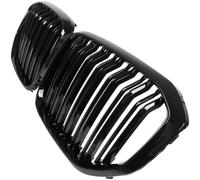 GRIGLIA TRA I FARI (RENI) DOPPIA BARRA NERA LUCIDA PER BMW X5 G05 2019-